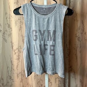 Spiritual Gangster Women’s Gym Life Crop Tank Top nwot XS/S